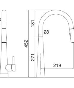 Vòi rửa bát Kluger KLF0009C - 18 Vòi rửa bát Kluger KLF0009C - 17