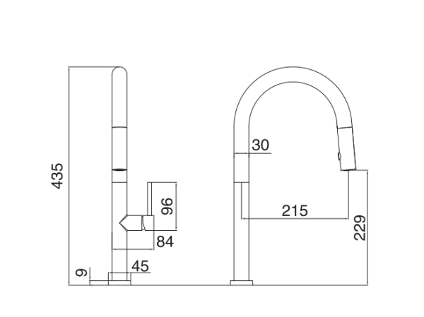 Vòi rửa bát Kluger KLF0010C - 3