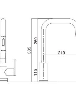 Vòi rửa bát Kluger KLF0011C - 20 Vòi rửa bát Kluger KLF0011C - 19