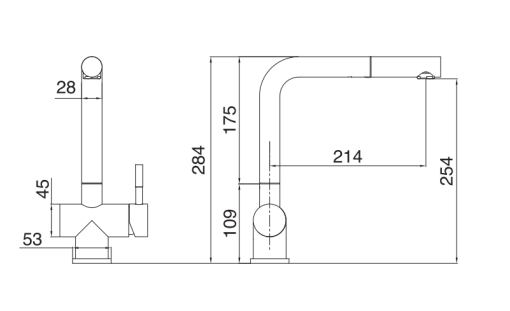 Vòi rửa bát Kluger KLF0013C - 3