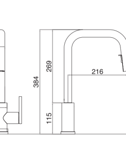 Vòi rửa bát Kluger KLF0015C - 15