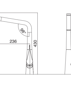 Vòi rửa bát Kluger KLF0016B - 15