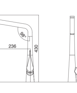Vòi rửa bát Kluger KLF0016C - 15
