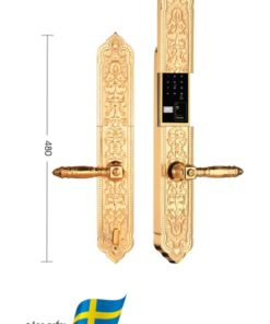 Khóa cửa đại sảnh DEMAX SL8862 GOLD tiêu chuẩn Đức - 7