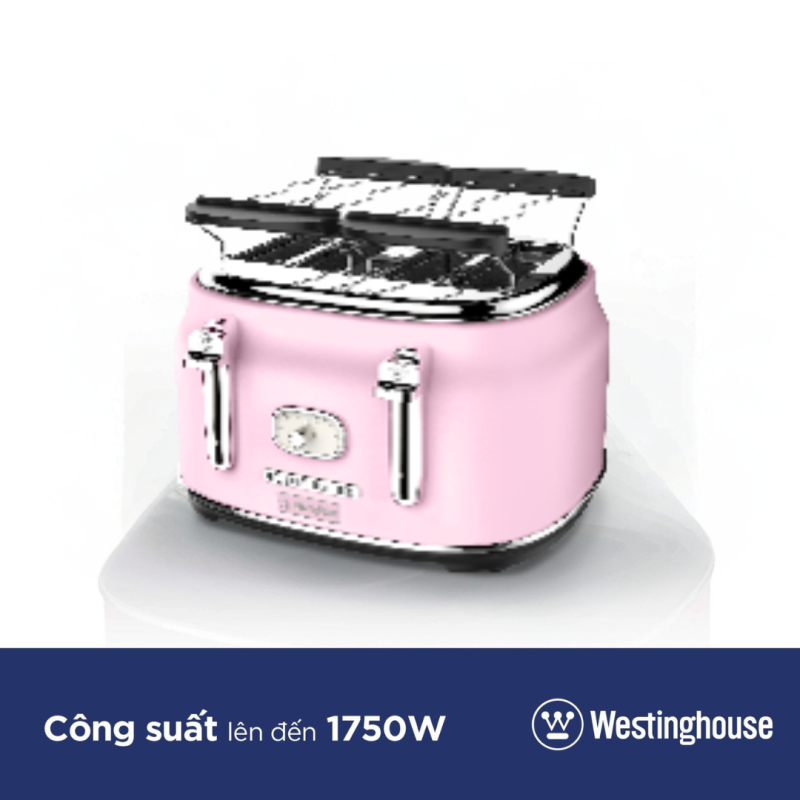 Máy nướng bánh mì 4 lát RETRO Westinghouse WKTTB809PK - 9 Máy nướng bánh mì 4 lát RETRO Westinghouse WKTTB809PK