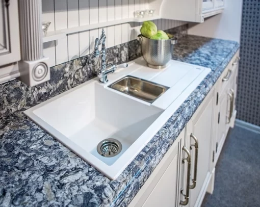 Đá thạch anh nhân tạo Azul Aran BQ9470 - 5