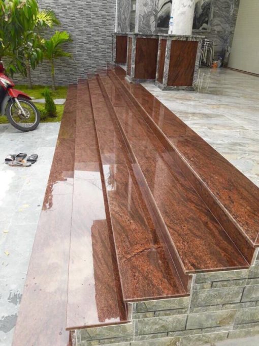 Đá Granite Hoa Cương Đỏ Sa Mạc đậm - 9