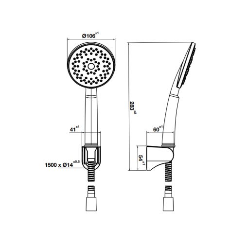 Bộ Sen Tay Airsense 100R Hafele 495.60.685 - 3