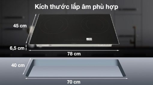 Bếp từ âm Bosch PPI82566VN series 8 2 vùng nấu - 18