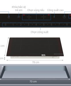 Bếp từ đôi lắp âm Bosch PPI8256EVN Serie 8 - 30 Bếp từ đôi lắp âm Bosch PPI8256EVN Serie 8 - 29