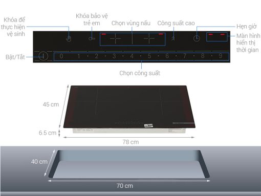 Bếp từ đôi lắp âm Bosch PPI8256EVN Serie 8 - 3