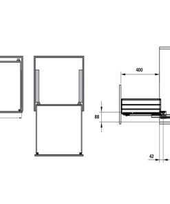 Rổ Đựng Xoong Nồi 900mm Hafele 549.08.428 - 5