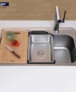 Chậu rửa nhỏ inox Kluger KSWB-401FS - 15