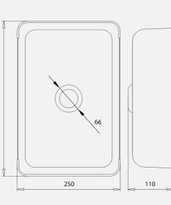 Chậu rửa nhỏ inox Kluger KSWB-401FS - 11