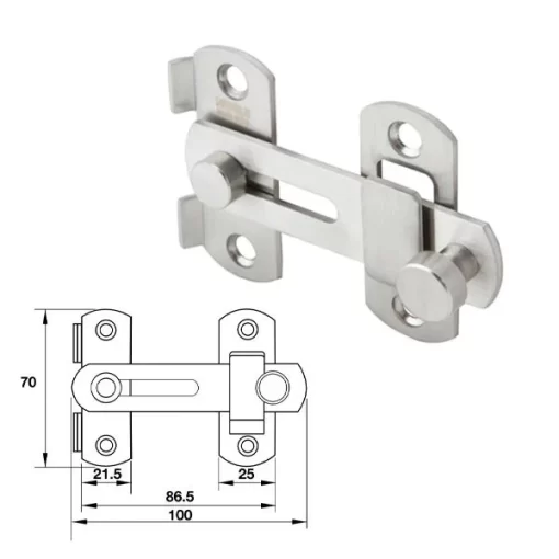 Chốt An Toàn Cho Cửa Hafele 489.71.690 - 1