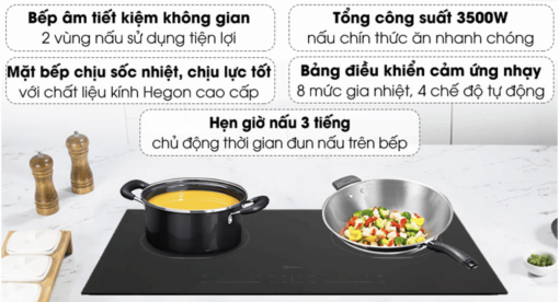 Bếp từ đôi Media MC-ID3523