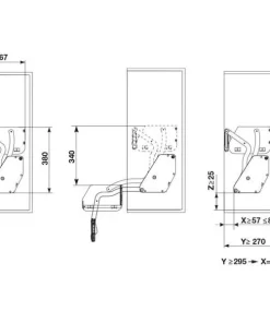 Kệ Nâng Hạ Imove 900mm Hafele 504.68.915 - 5