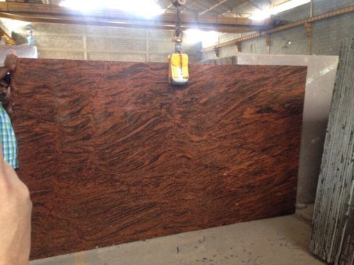 Đá Granite Hoa Cương Đỏ Sa Mạc đậm - 3