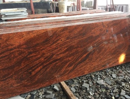 Đá Granite Hoa cương Đỏ Sa Mạc Nhạt - 7