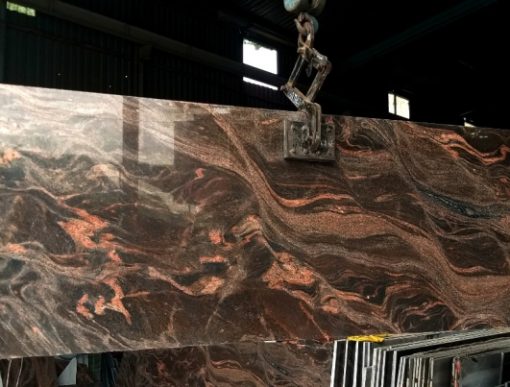 Đá Granite Hoa Cương Saphia Brown nâu đỏ - 3