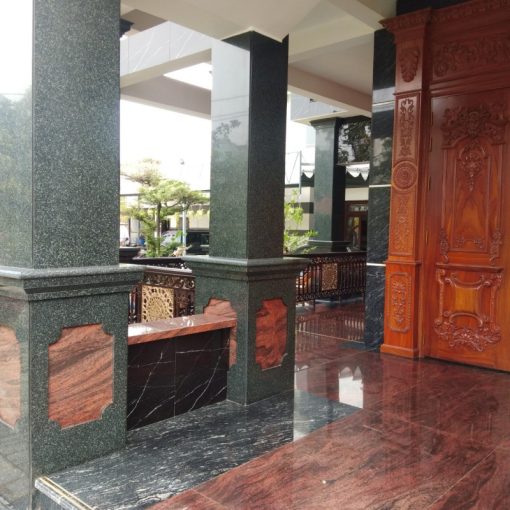 Đá Granite Hoa Cương Hassan Green xanh đen - 3