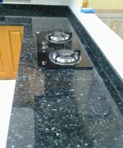 Đá Granite hoa cương Xà Cừ Xanh Đen - 17