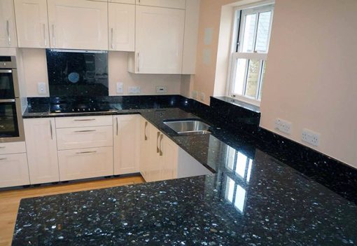 Đá Granite hoa cương Xà Cừ Xanh Đen - 7
