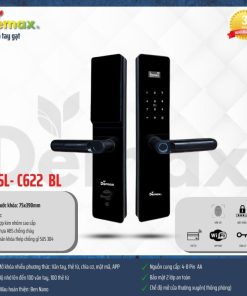 Khóa cửa vân tay DEMAX SL-C622 BL tiêu chuẩn Đức - 34 Khóa cửa vân tay DEMAX SL-C622 BL tiêu chuẩn Đức - 33
