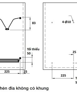 Khay Úp Chén Đĩa Presto 700mm Hafele 544.40.031 - 8 Khay Úp Chén Đĩa Presto 700mm Hafele 544.40.031 - 7