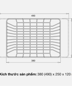 Giỏ để đồ inox Kluger KB-601S - 13