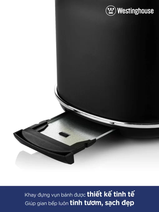 Máy nướng bánh mì 2 lát Westinghouse WKTTB857BK