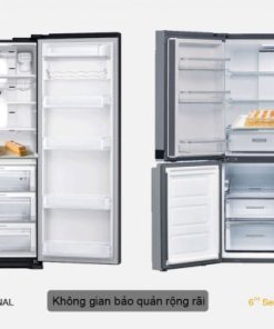 Tủ Lạnh Whirlpool Inverter 4 cửa 594 Lít WFQ590NBGV