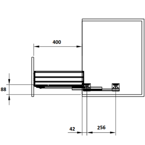 Bộ Rổ Xoong Nồi Cappella 700mm Hafele 549.08.031 - 3