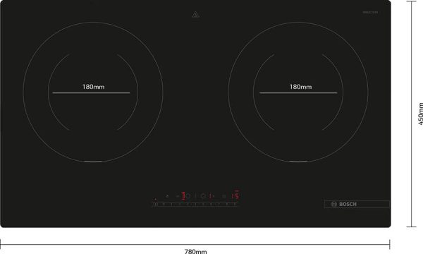 Bếp từ âm không viền Bosch PMI8256EVN Series 8 - 5