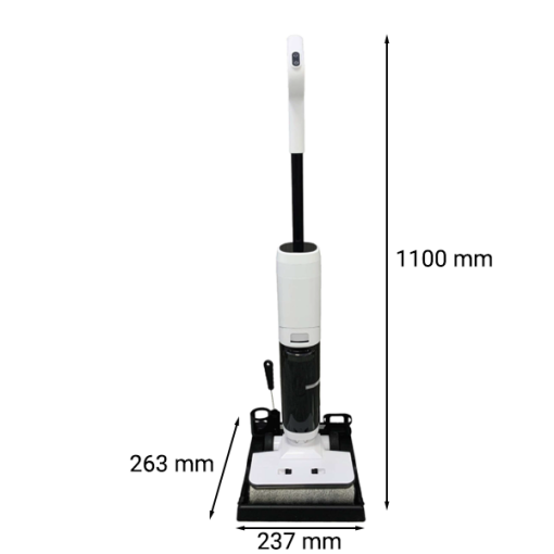 Cây Lau Nhà Hút Bụi Cầm Tay HUBERT HB T77 - 3