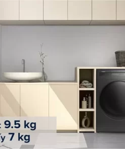 Máy giặt sấy Whirlpool Inverter 9.5/7 Kg WWEB95702FG