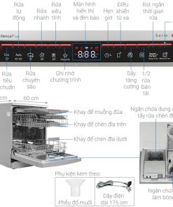 MÁY RỬA BÁT BOSCH SMS4EMI06E SERIE 4 SẤY HÉ CỬA - 22 MÁY RỬA BÁT BOSCH SMS4EMI06E SERIE 4 SẤY HÉ CỬA - 21