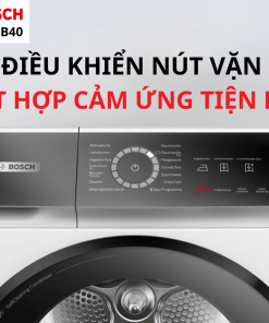 MÁY SẤY BOSCH SERIE 8 WQB245B40 HEATPUMP 9KG