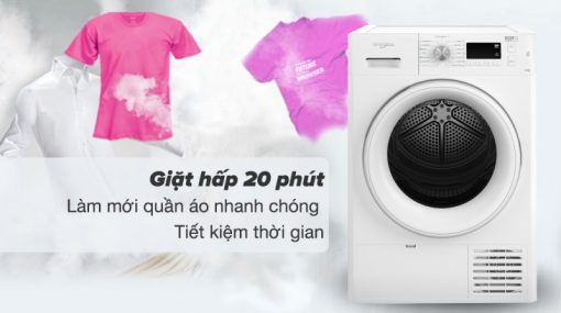 Máy sấy ngưng tụ Whirlpool FFTCM118XBEE