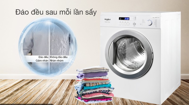 Máy sấy Whirlpool AWD712S2 - 16 Máy sấy Whirlpool AWD712S2