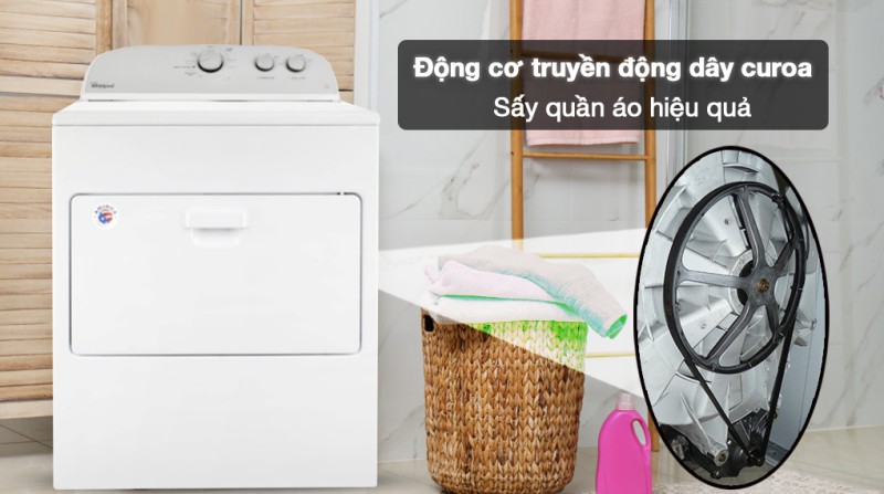 Máy sấy Whirlpool 3LWED4815FW0