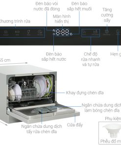 Máy Rửa Chén Để Bàn HDW-T50B Hafele 539.20.600 - 13