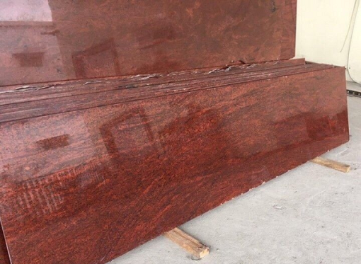 Đá Granite Hoa cương Đỏ Sa Mạc Nhạt - 5