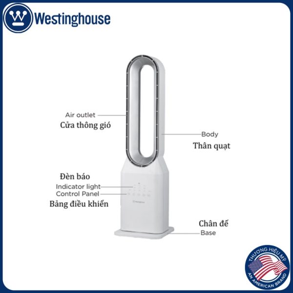 Quạt không cánh Westinghouse WSFBL04 - 7