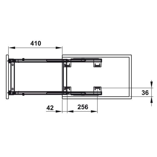 Bộ Rổ Đựng Gia Vị 400mm Hafele 549.20.040 - 3