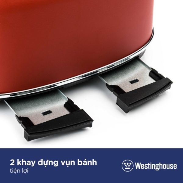 Máy nướng bánh mì 4 lát RETRO Westinghouse WKTTB809PK