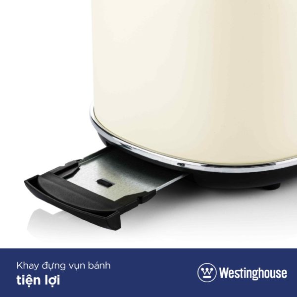 Máy nướng bánh mì 2 lát Westinghouse WKTTB857WH