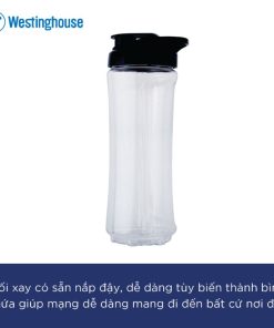 Máy xay sinh tố mini Westinghouse WKBE09GY - 12 Máy xay sinh tố mini Westinghouse WKBE09GY - 11