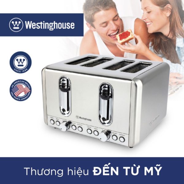 Máy nướng bánh mì 4 lát Westinghouse WKTT010