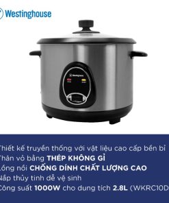 Nồi cơm điện 2.8L Westinghouse WKRC10D28 - 8 Nồi cơm điện 2.8L Westinghouse WKRC10D28